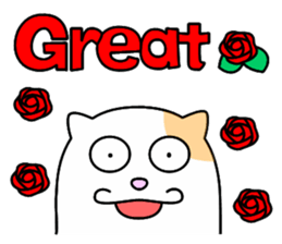 Stray cat[NORASUKE] English sticker #8083175