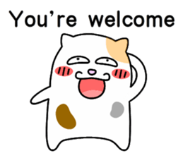 Stray cat[NORASUKE] English sticker #8083176