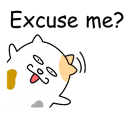 Stray cat[NORASUKE] English sticker #8083177