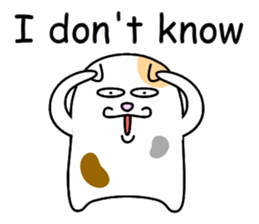 Stray cat[NORASUKE] English sticker #8083185