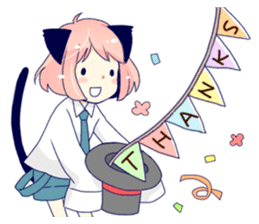 Cat ear girl Necoco part3 sticker #8083302