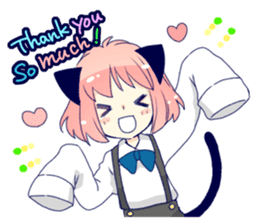 Cat ear girl Necoco part3 sticker #8083303