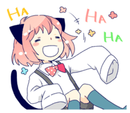 Cat ear girl Necoco part3 sticker #8083307
