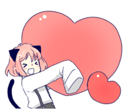 Cat ear girl Necoco part3 sticker #8083308