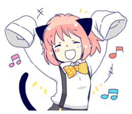Cat ear girl Necoco part3 sticker #8083315