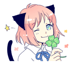 Cat ear girl Necoco part3 sticker #8083316