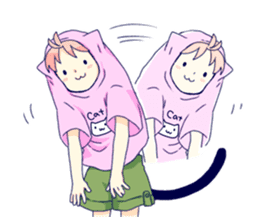 Cat ear girl Necoco part3 sticker #8083322