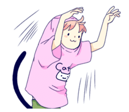 Cat ear girl Necoco part3 sticker #8083323