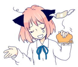 Cat ear girl Necoco part3 sticker #8083325
