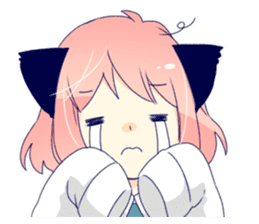 Cat ear girl Necoco part3 sticker #8083331