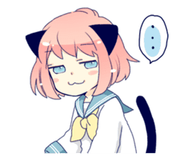 Cat ear girl Necoco part3 sticker #8083333