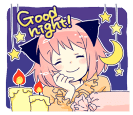 Cat ear girl Necoco part3 sticker #8083335