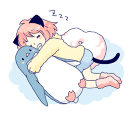 Cat ear girl Necoco part3 sticker #8083336