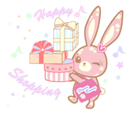 Flower Bunny (English version) sticker #8083636