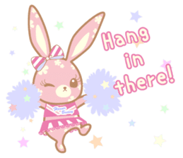 Flower Bunny (English version) sticker #8083642