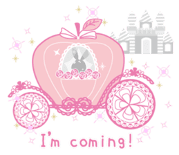 Flower Bunny (English version) sticker #8083653