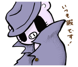 Cute fairy pig2 happy Christmas sticker #8083916