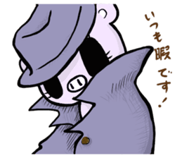 Cute fairy pig2 happy Christmas sticker #8083916