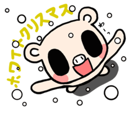 Cute fairy pig2 happy Christmas sticker #8083923