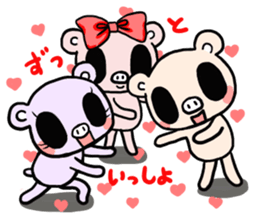 Cute fairy pig2 happy Christmas sticker #8083931