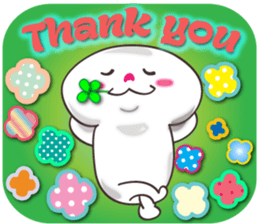 White-san 5 sticker #8083947