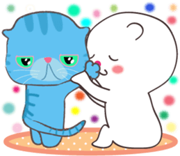 White-san 5 sticker #8083954