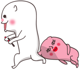 White-san 5 sticker #8083966