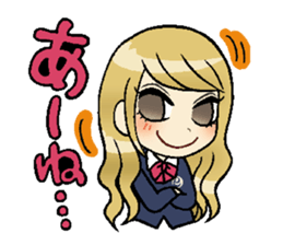 SHIBUYA High School Girl sticker #8084181