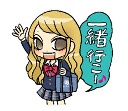 SHIBUYA High School Girl sticker #8084191