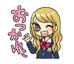 SHIBUYA High School Girl sticker #8084195