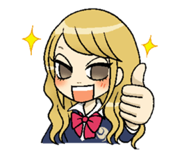 SHIBUYA High School Girl sticker #8084197