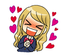 SHIBUYA High School Girl sticker #8084211