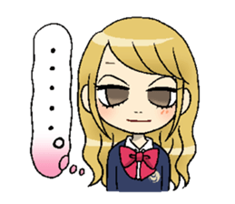 SHIBUYA High School Girl sticker #8084213