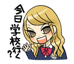 SHIBUYA High School Girl sticker #8084216