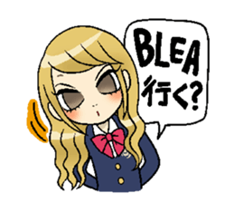 SHIBUYA High School Girl sticker #8084218