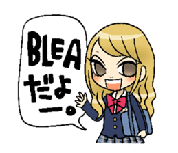 SHIBUYA High School Girl sticker #8084219