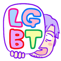 sho arai lgbt stickers sticker #8084227