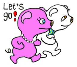 Piggy Pinkboo - ENGLISH sticker #8084798