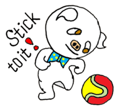 Piggy Pinkboo - ENGLISH sticker #8084803