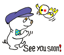 Piggy Pinkboo - ENGLISH sticker #8084817