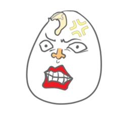 egg facies sticker #8084904