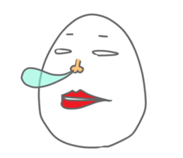egg facies sticker #8084919