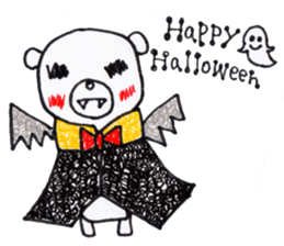 Polar bear red cheeks 2 sticker #8085340