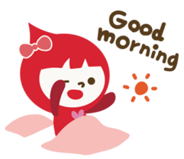 "LUCKY COLOR chan"(English) sticker #8085700