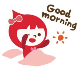 "LUCKY COLOR chan"(English) sticker #8085700