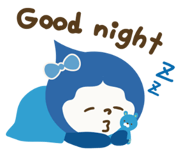 "LUCKY COLOR chan"(English) sticker #8085701