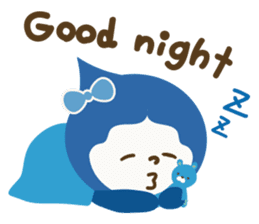 "LUCKY COLOR chan"(English) sticker #8085701