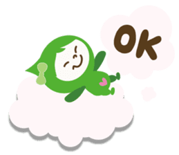 "LUCKY COLOR chan"(English) sticker #8085702