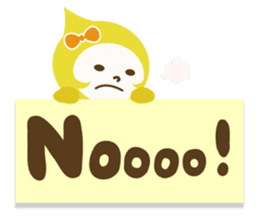 "LUCKY COLOR chan"(English) sticker #8085703