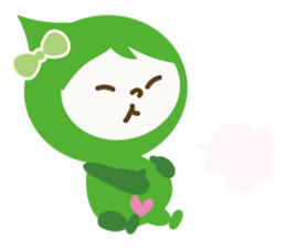 "LUCKY COLOR chan"(English) sticker #8085706